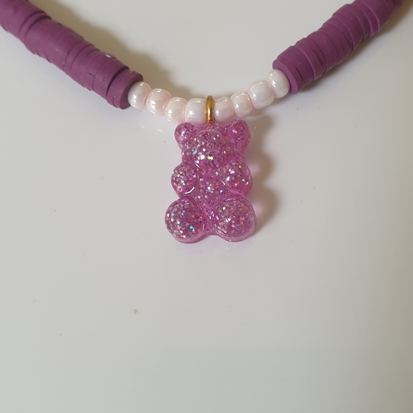 Necklace with gummy bear - Picture 1 of 3